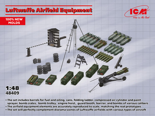 ICM 1:48 LW Airfield Equipment