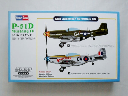HobbyBoss 1:48 P-51D Mustang IV Model Kit
