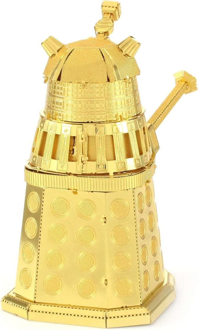 Metal Earth Doctor Who Gold Dalek