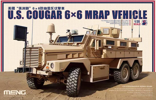 Meng 1:35 US Cougar 6x6 MRAP Vehicle