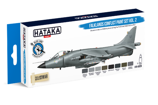 Hataka (blue line) Falklands Conflict Paint Set Vol.2