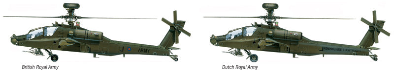 Italeri 1:72 AH-64D Apache Longbow