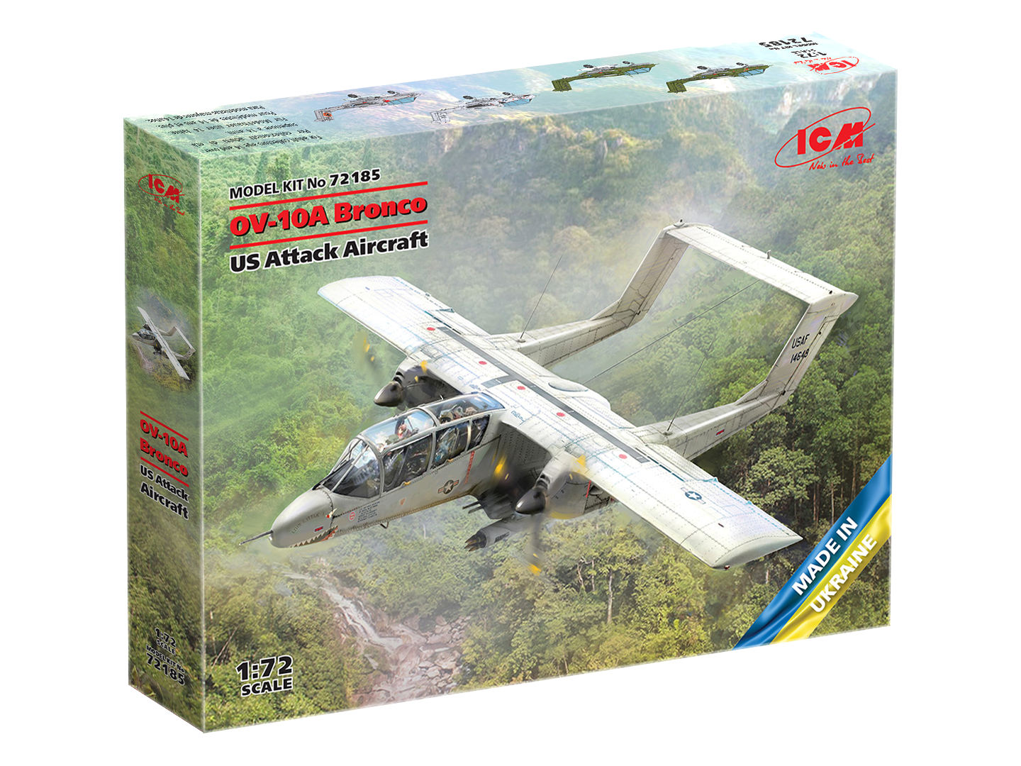 ICM 1:72 OV-10A Bronco US Attack Aircraft