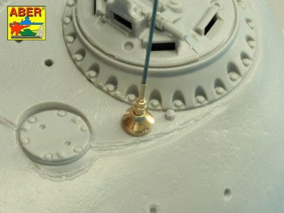 Aber 1:35 Set of Early Type Russian Tank Aerials