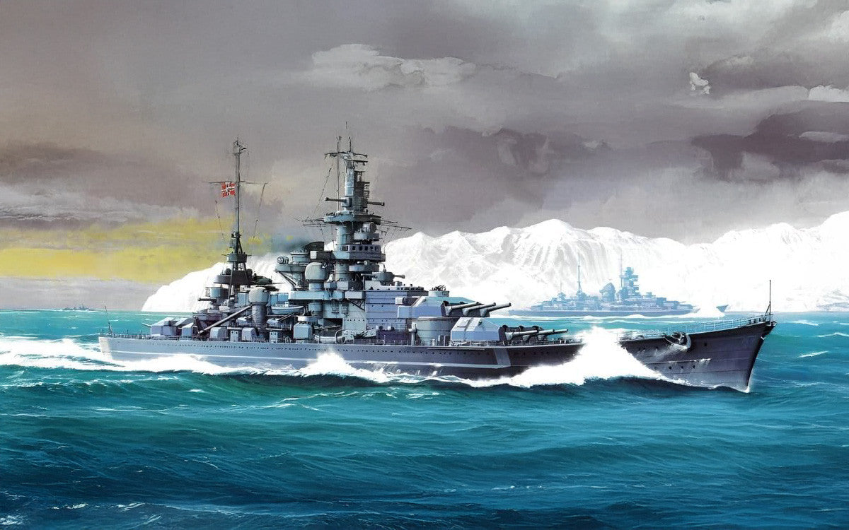 Tamiya 1:700 German Battlecruiser Scharnhorst