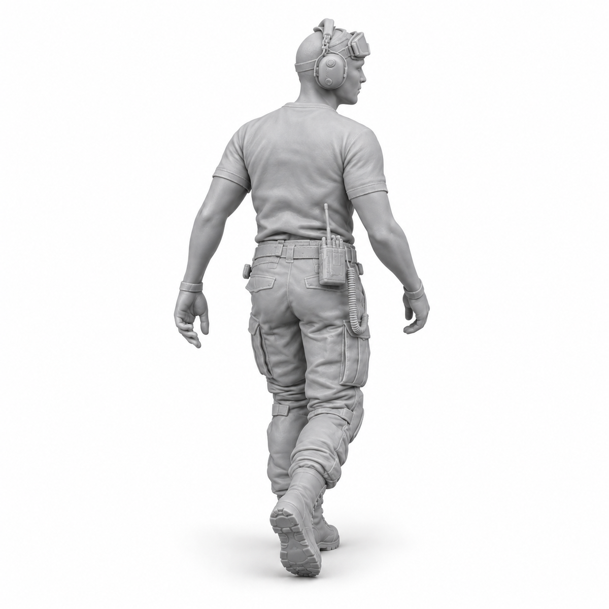 Modern Aircraft Mechanic Figure