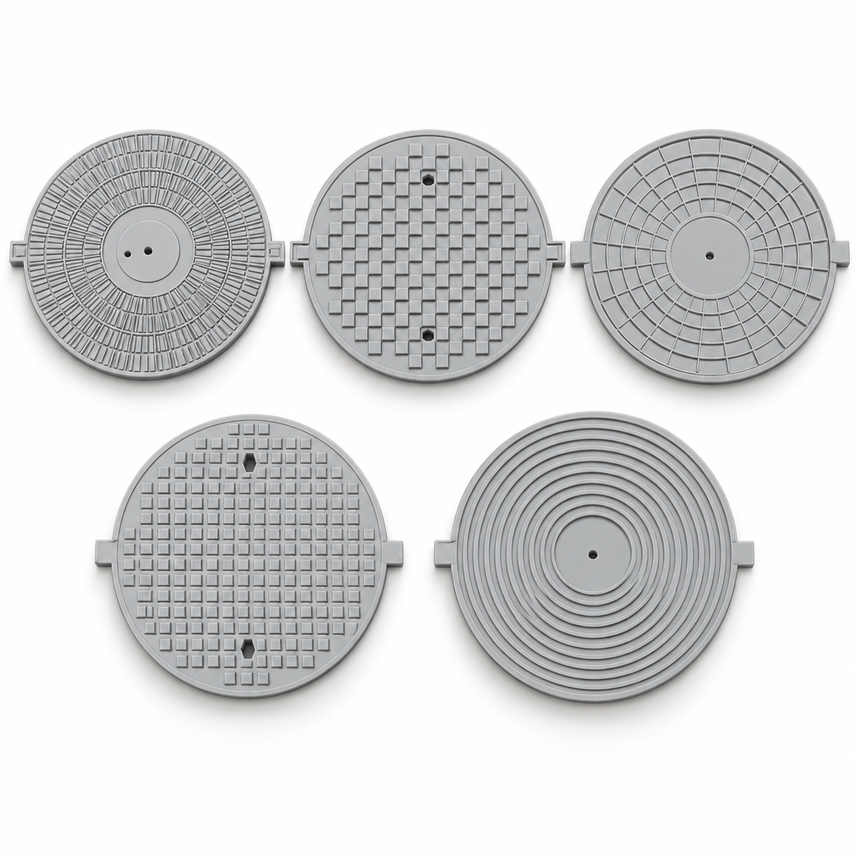 Manhole / Sewer Covers x5