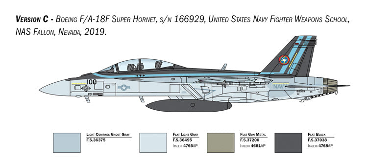 Italeri 1:48 F/A-18F Super Hornet