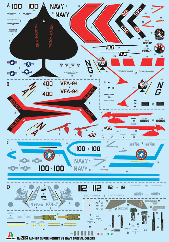 Italeri 1:48 F/A-18F Super Hornet