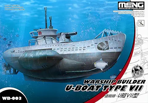 Meng Cartoon Warship U-Boat Type VII