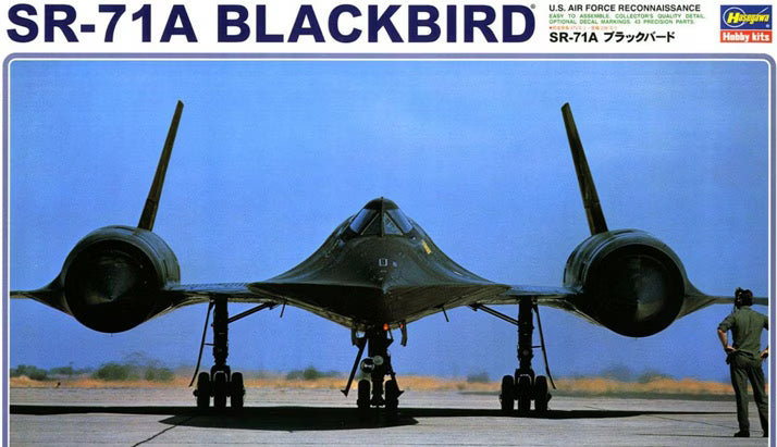 Hasegawa 1:72 Lockheed SR-71A Blackbird