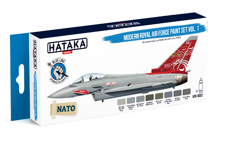Hataka (blue line) Modern Royal Air Force Paint Set Vol.1
