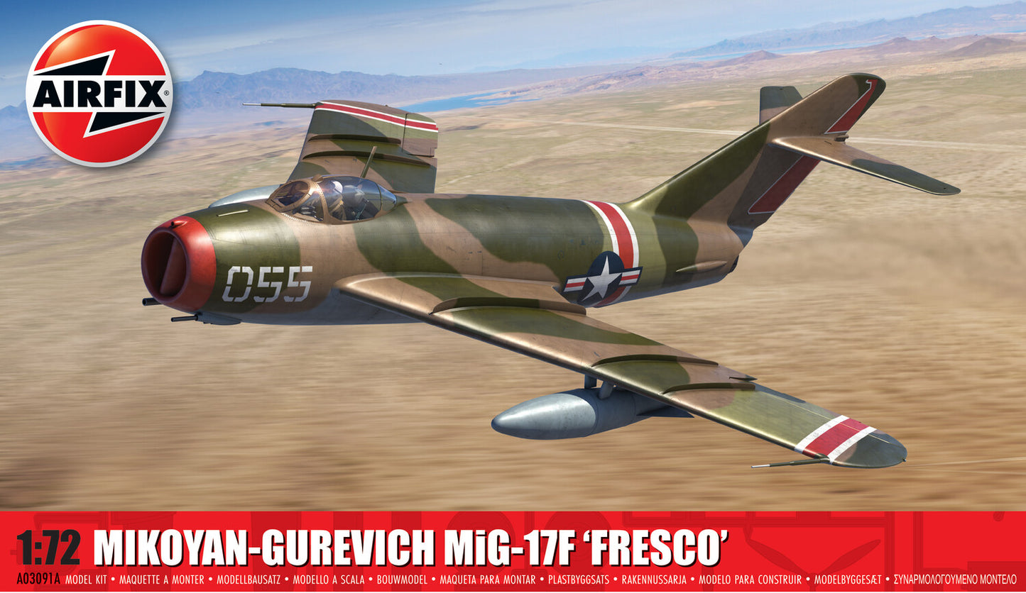 Airfix 1:72 Mikoyan-Gurevich MiG-17F Fresco