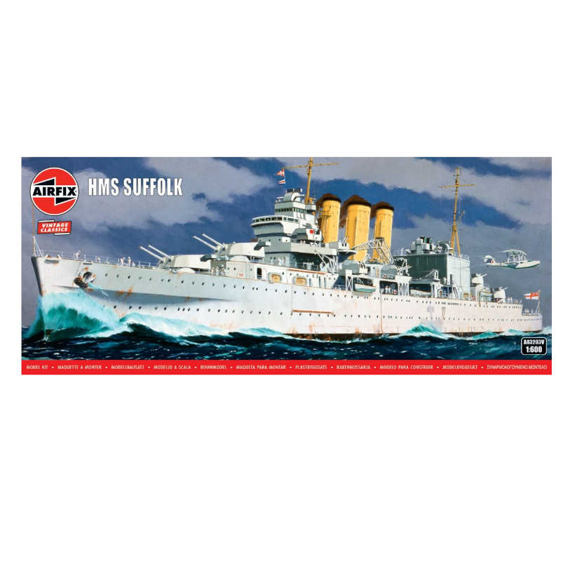 Airfix 1:600 HMS Suffolk