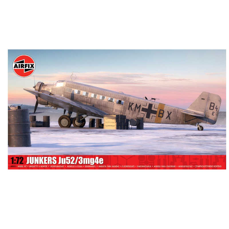 Airfix 1:72 Junkers Ju52/3mg4e