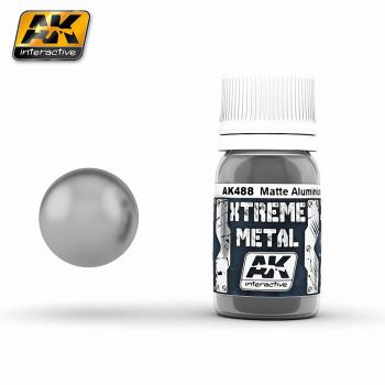 AK Interactive Xtreme Metal Matte Aluminium