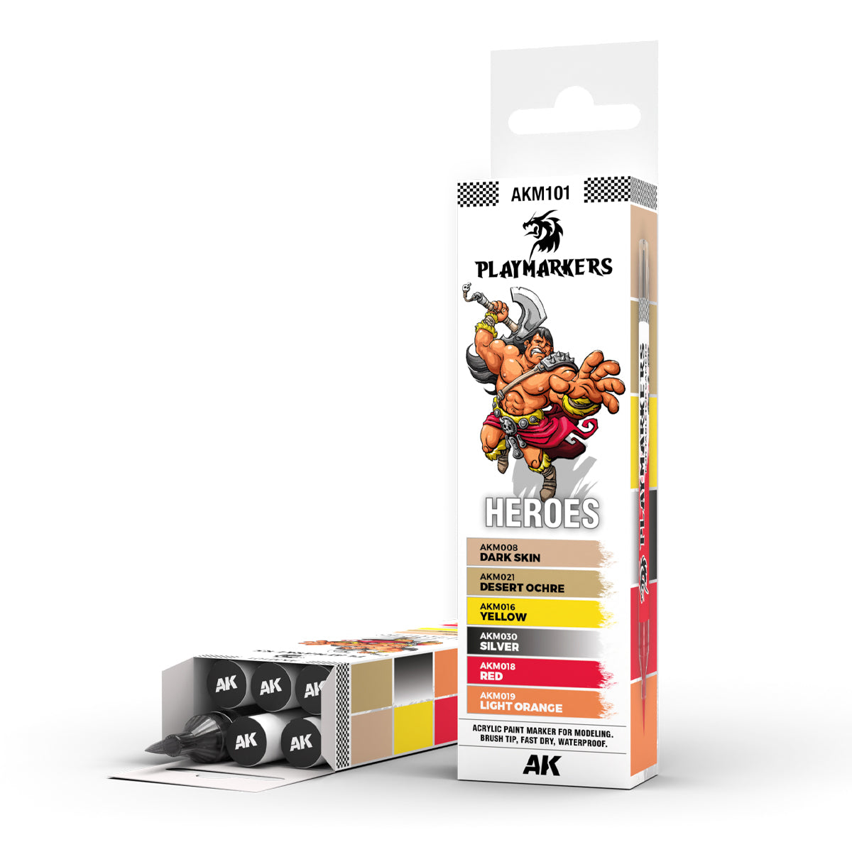 AK Interactive Playmarkers Set 'Heroes'