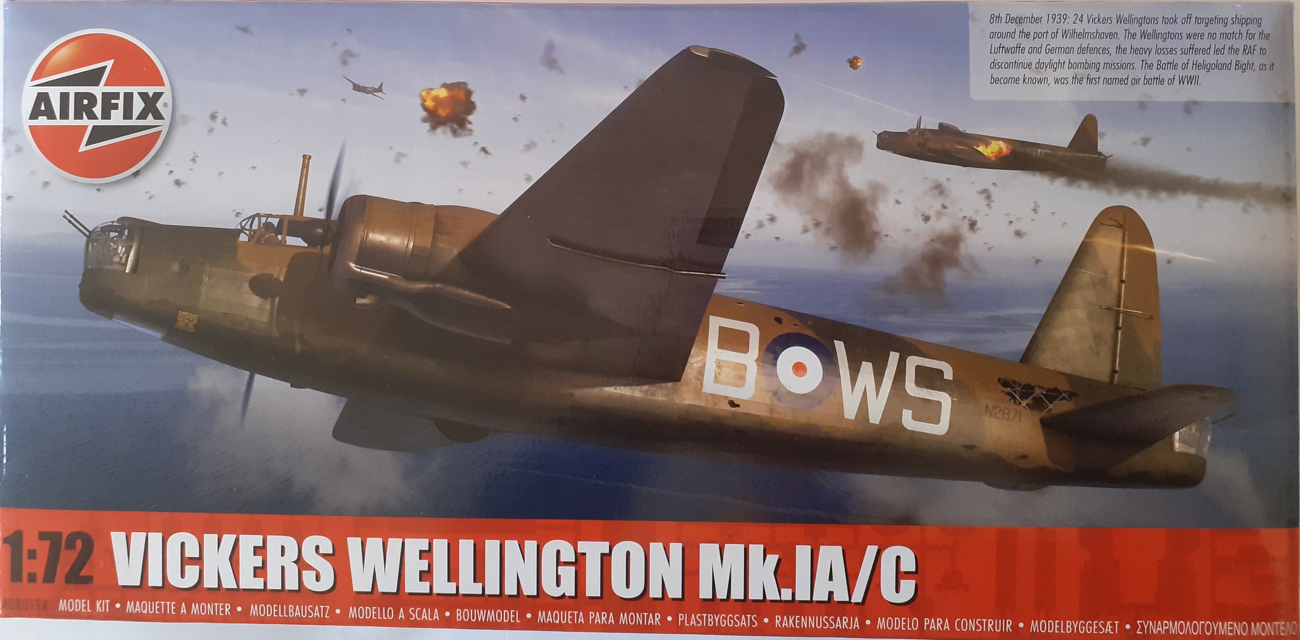 Trumpeter 01627 Vickers Wellington Mk.III - grootste modelbouwwinkel Trumpeter 01627 Vickers Wellington Mk.III - grootste modelbouwwinkel