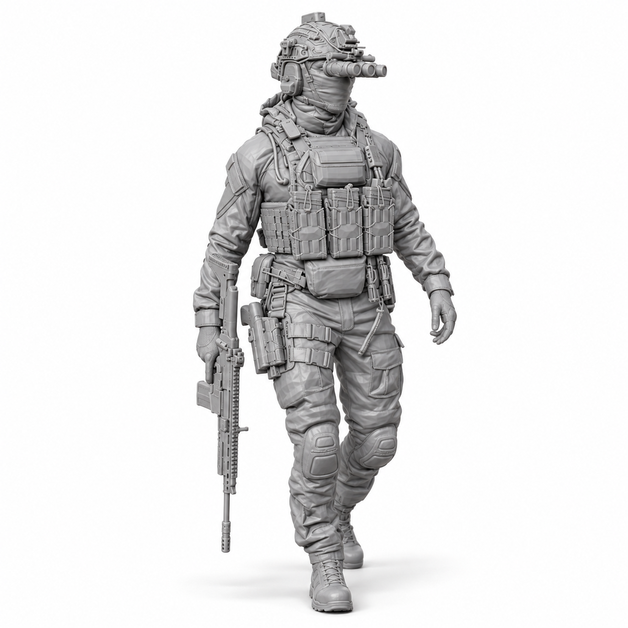 Modern U.S Special Forces Soldier
