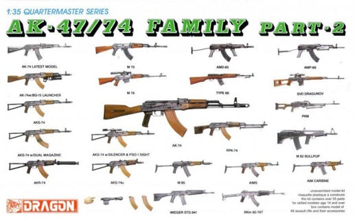 Dragon 1:35 AK-47/74 Family part 2