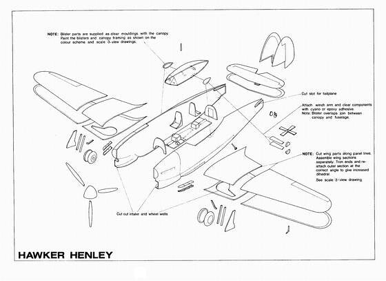 Formaplane 1:72 Hawker Henley TII (1979)