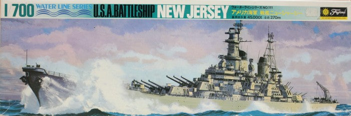 Fujimi 1/700 USA Battleship New Jersey