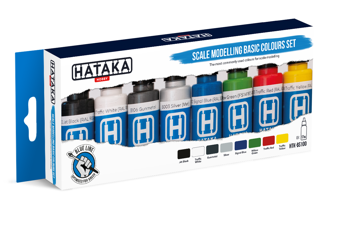 Hataka (Blue Line) Basic Colour Set