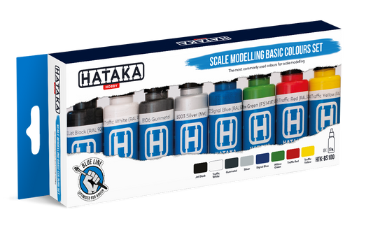 Hataka (Blue Line) Basic Colour Set