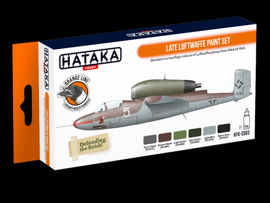 Hataka (orange line) Late Luftwaffe Paint Set