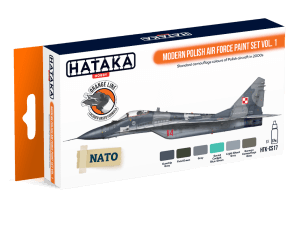 Hataka Orange Line Modern Polish Air Force