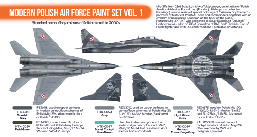 Hataka Orange Line Modern Polish Air Force