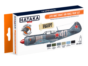 Hataka Orange Line Late WW2 Soviet Air Force Paint Set