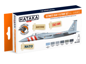 Hataka Orange Line Ultimate USAF F-15 Paint Set