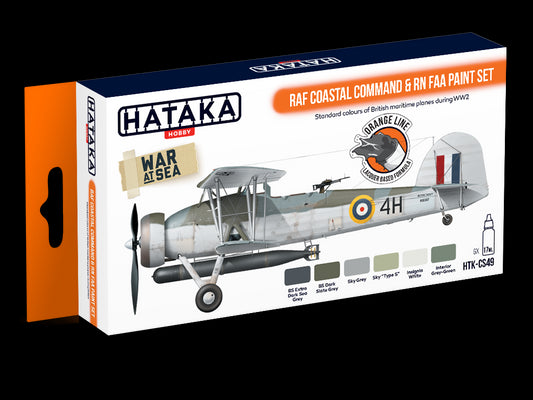 Hataka (orange line) RAF Coastal Command & RN FAA Paint Set