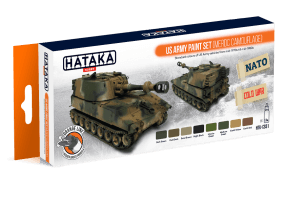Hataka Orange Line US Army Paint Set