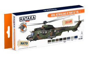 Hataka Orange Line Royal Netherlands Air Force Vol.1 Paint Set