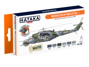 Hataka Orange Line Modern Czech Air Force Vol.1 Paint Set