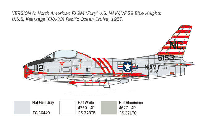 Italeri 1:48 North American FJ-2/3 Fury