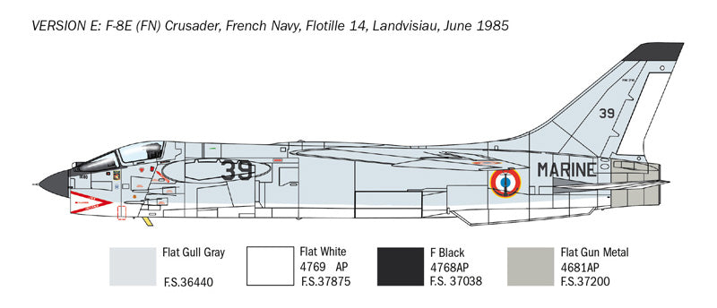 Italeri 1:72 F-8E Crusader