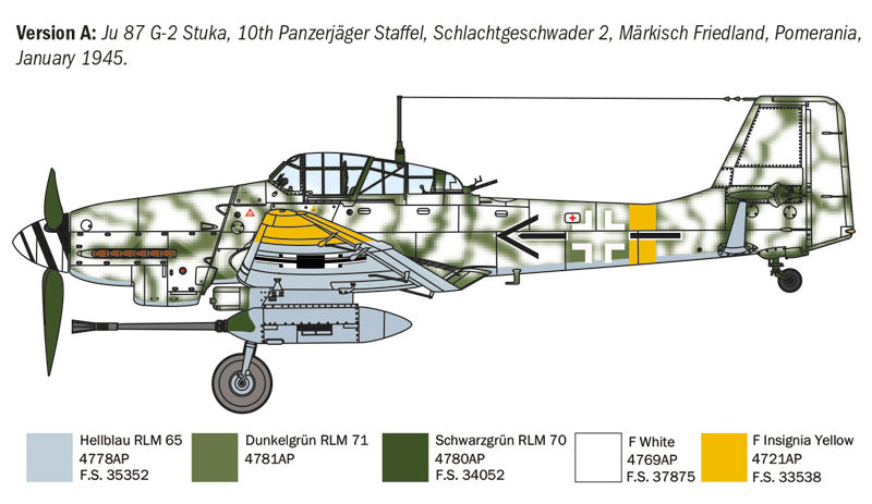 Italeri 1:72 Ju 87 G-2 Kanonenvogel