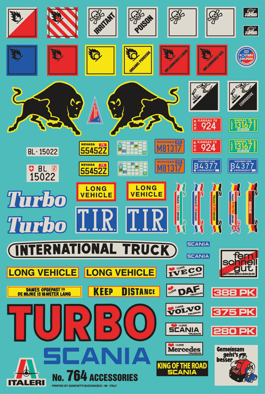 Italeri 1:24 Truck Shop Accessories