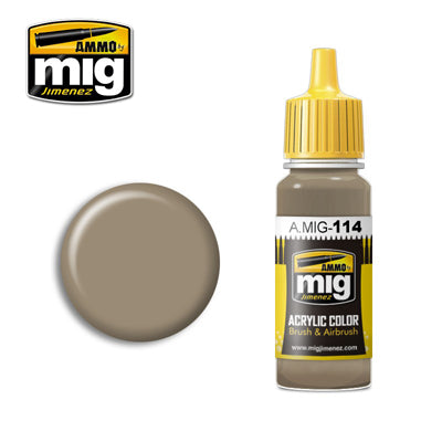 Ammo Mig Acrylic Paint Zimmerit Ochre Colour 17ml