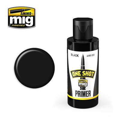 Ammo Mig Black One Shot Primer 70ml