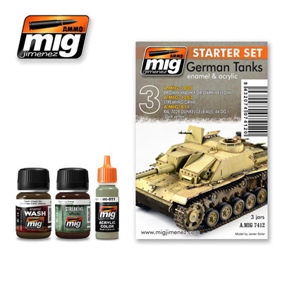 Ammo German Tanks Starter Set (enamel & acrylic)