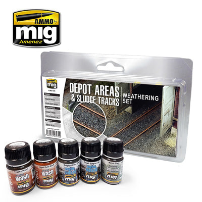 Ammo Depot Areas & Sludge Tracks Weathering Set
