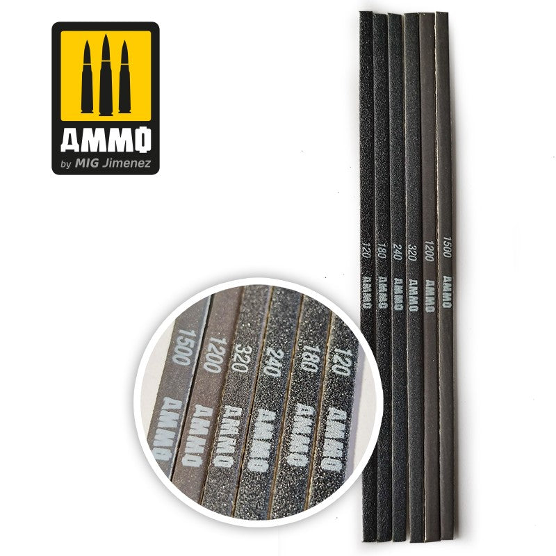 Mig Contour Sanding Sticks (pack of 6)