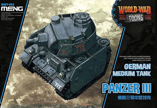 Meng Model German Panzer III World War Toon