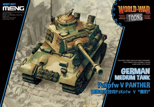 Meng Model German PzKpfw V Panther World War Toon