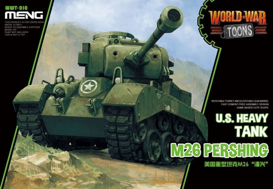 Meng Model US Heavy Tank M26 Pershing Toon Tank