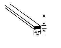 Plastruct MS-102 Strip